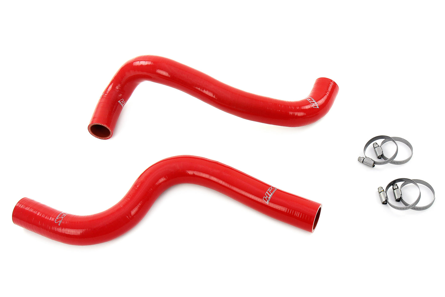 HPS Performance 3-ply Reinforced Silicone Replaces Rubber Radiator Coolant Hoses 57-2101-RED
