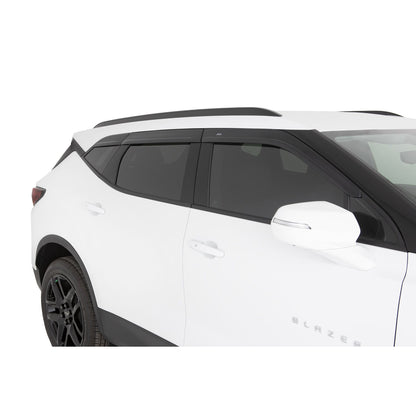 Auto Ventshade 896081 Low Profile Dark Smoke Ventvisor Side Window Deflector 6-Piece Set For 19-23 Chevrolet Blazer