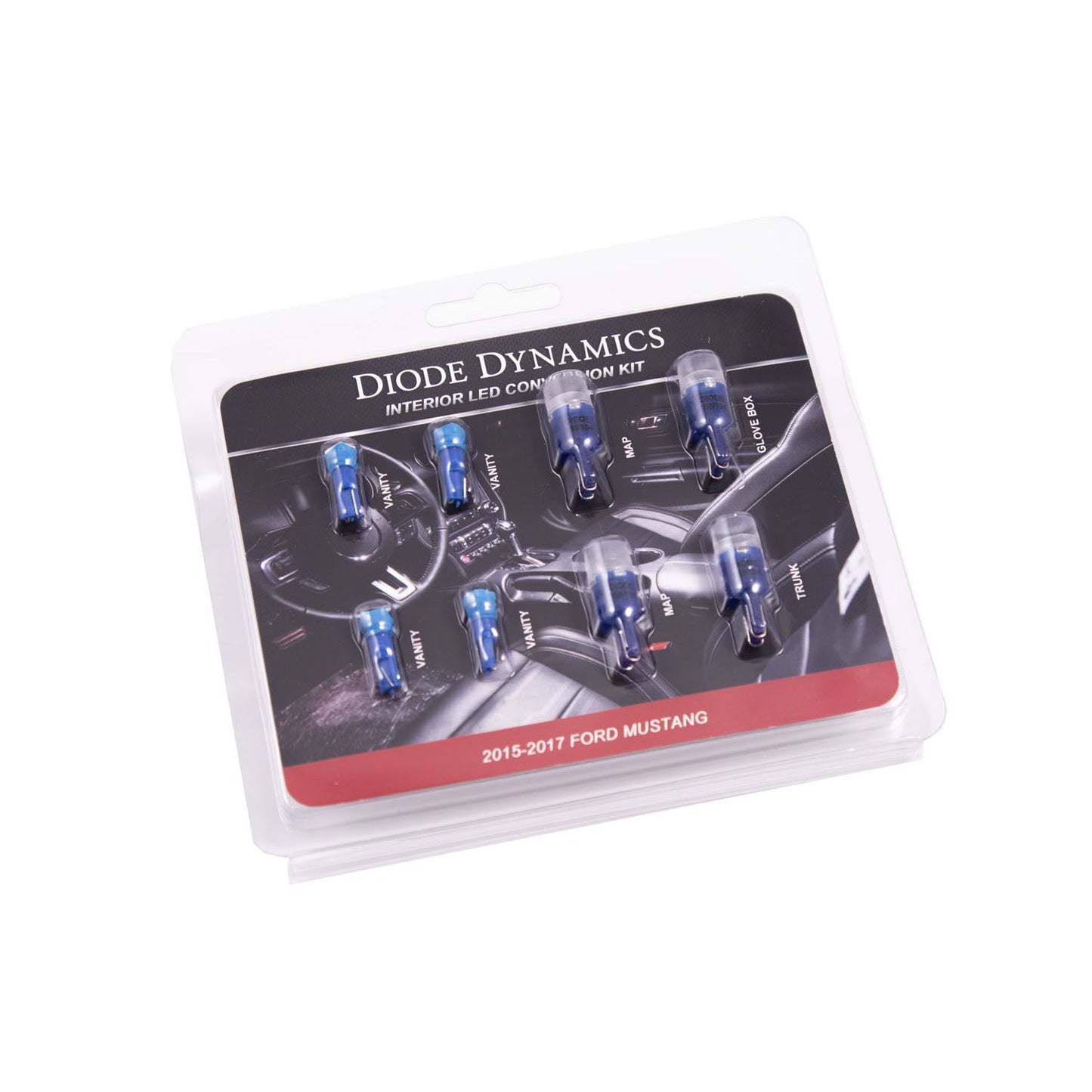 Diode Dynamics - DD0221 - 2015-2017 Mustang Interior Kit - Stage 1 (Blue)