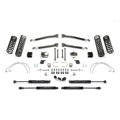 Fabtech 5" TRAIL LT W/ STEALTH 2007-18 JEEP JK 4-DOOR K4070M