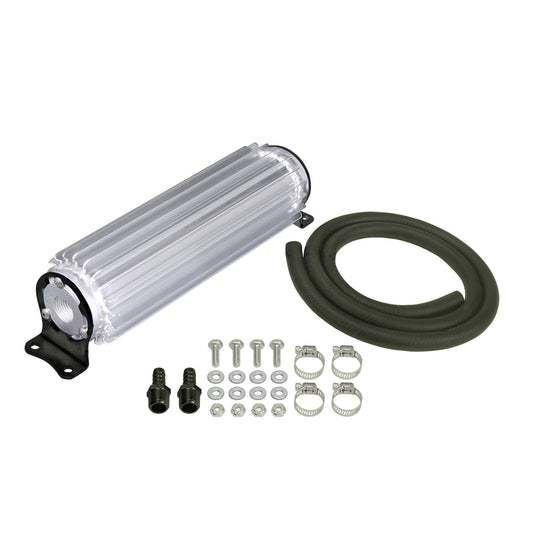 Derale 1 Pass 10" Heat Sink Cooler 13349