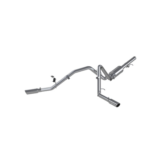 MBRP Exhaust 2 1/2in. Cat Back; Dual Split Side; AL S5056AL