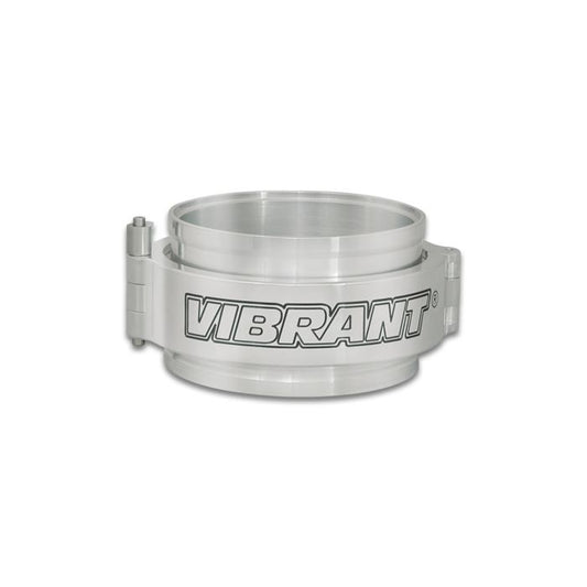 Vibrant Performance - 12517P - HD Clamp Assembly for 3.5 in. OD Tubing - Polished Clamp