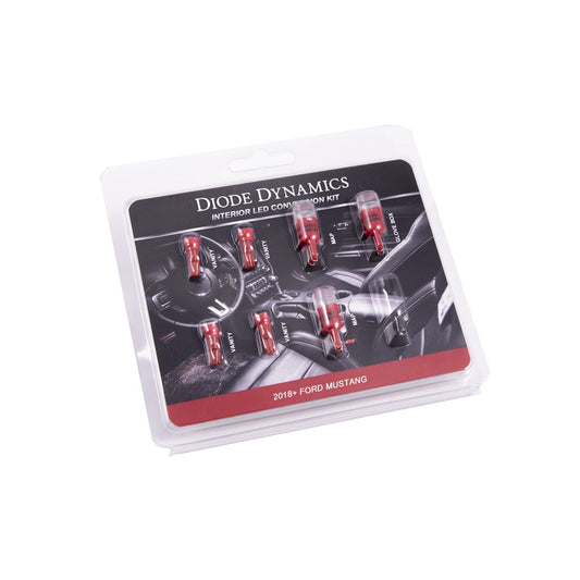 Diode Dynamics - DD0357 - 2018 Mustang Interior Kit - Stage 1 (Red)