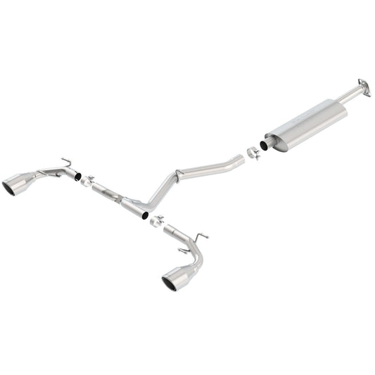 Borla 2013-2020 Scion FR-S/ Subaru BRZ/ Toyota 86 Cat-Back Exhaust System S-Type 140496