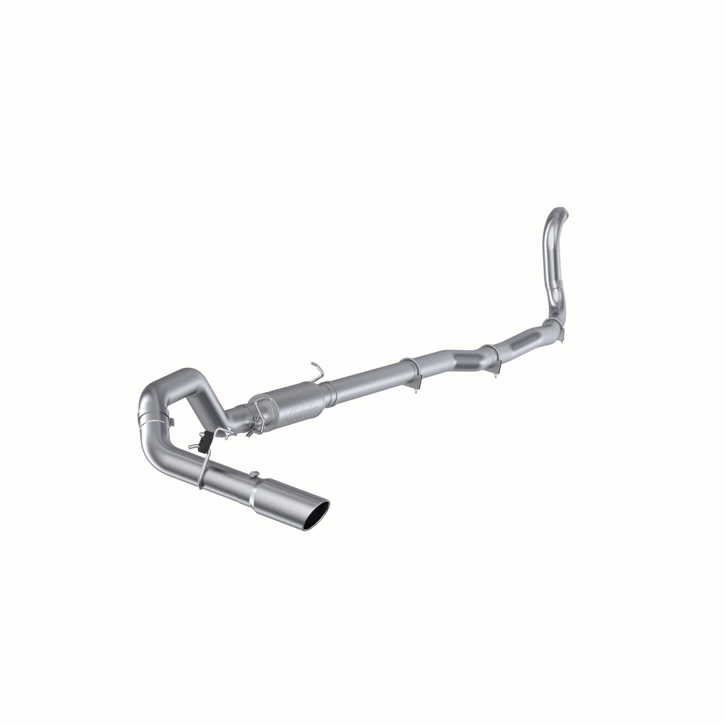 MBRP Exhaust 4in. Turbo Back; Single Side Exit (2WD only); AL S6148AL