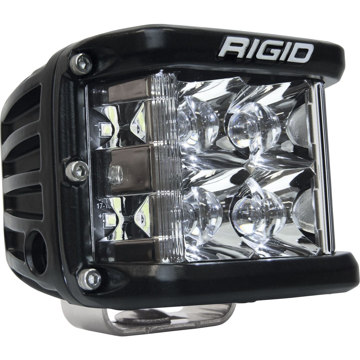 RIGID Industries D-SS PRO Side Shooter Spot Optic Surface Mount Black Housing Single 261213