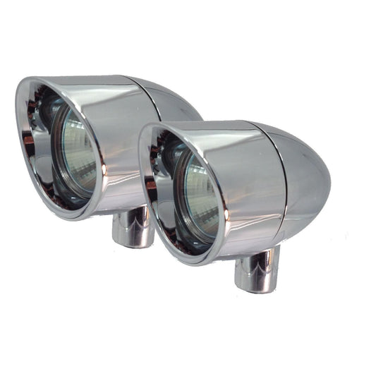 Lazer Star Lights 35 WATT SPOT SMALL VIZOR LIGHT CHROME V5835