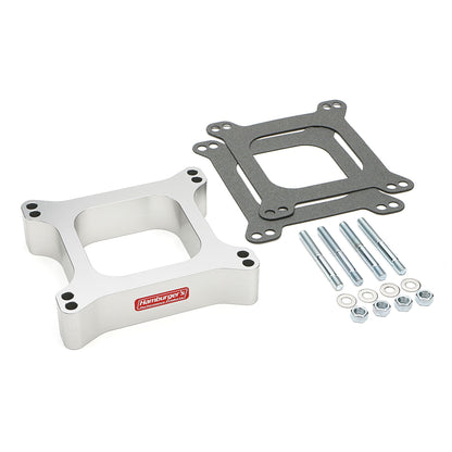 Holley 4BBL Carburetor Spacer; Std. Manifold; 1-1/2 in. Tall; Open PlenumBillet 3200