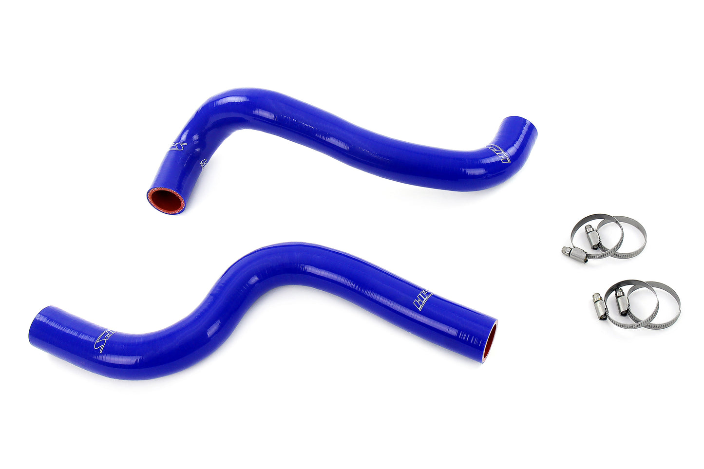 HPS Performance 3-ply Reinforced Silicone Replaces Rubber Radiator Coolant Hoses 57-2101-BLUE
