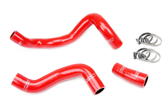 HPS Performance 3-ply Reinforced Silicone Replaces Rubber Radiator Coolant Hoses 57-1886-RED