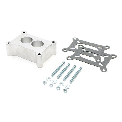 TRANS-DAPT PERFORMANCE PRODUCTS 2 IN. HOLLEY 2BBL-PORTED; BILLET ALUMINUM CARBURETOR SPACER 2541
