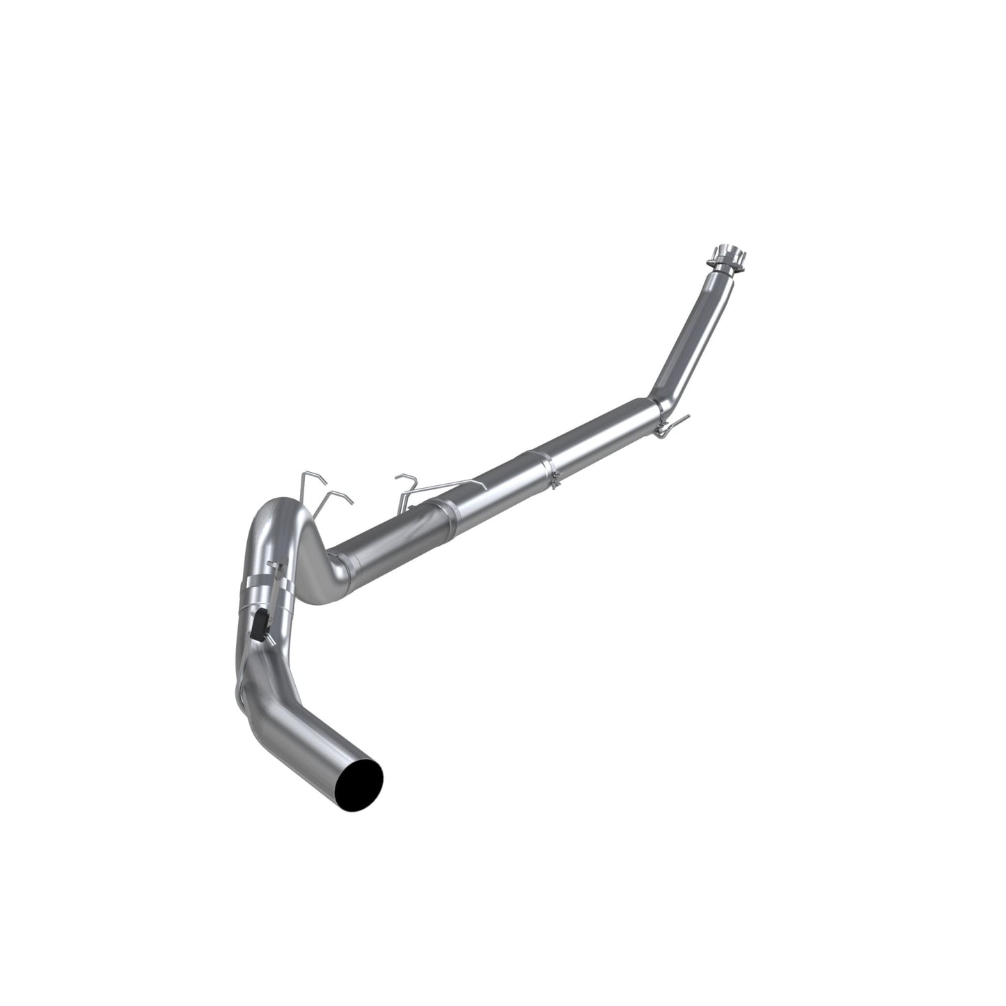 MBRP Exhaust 5in. Turbo Back; Single Side Exit; No Muffler; AL S61120PLM