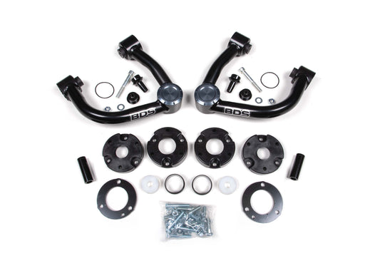 BDS SUSPENSION 3 Inch Lift Kit - Ford Bronco (21-23) 4 Door - With Sasquatch Package BDS023300