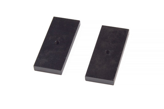 BDS SUSPENSION Rear Lift Blocks - Steel - 5/8 Inch Lift - 2.5in Wide - Universal Fitment BDS069589