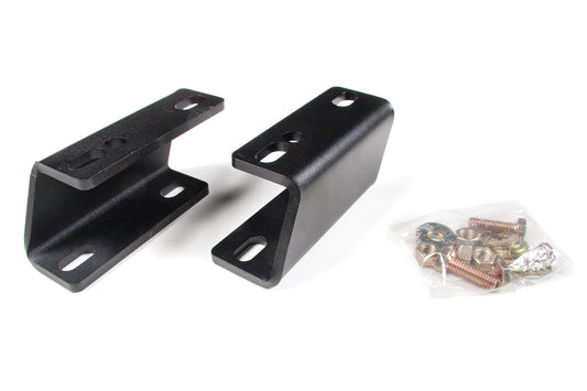 BDS SUSPENSION Front Sway Bar Drop Bracket - Ford F250 / F350 Super Duty (08-12) 4WD And Dodge Ram 2500 (03-08) 4WD BDS123411