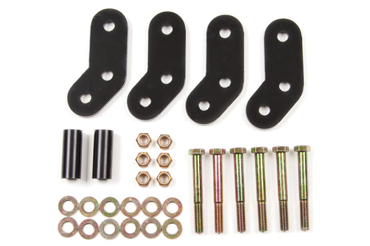 BDS SUSPENSION Front Shackle Kit - 1/2 Inch Lift - Jeep CJ5- CJ7- Scrambler (76-86) BDS124101