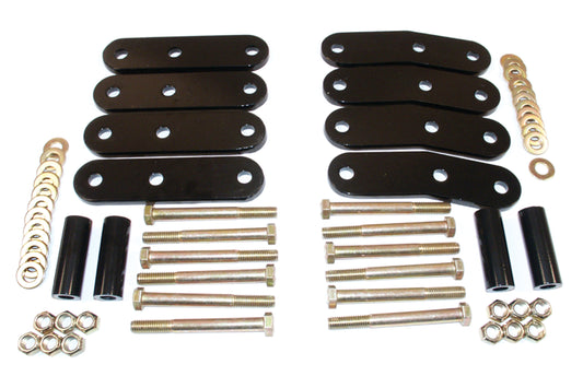 BDS SUSPENSION Front Or Rear Shackle Kit - 1 Inch Lift - Jeep Wrangler YJ (87-95) BDS124102