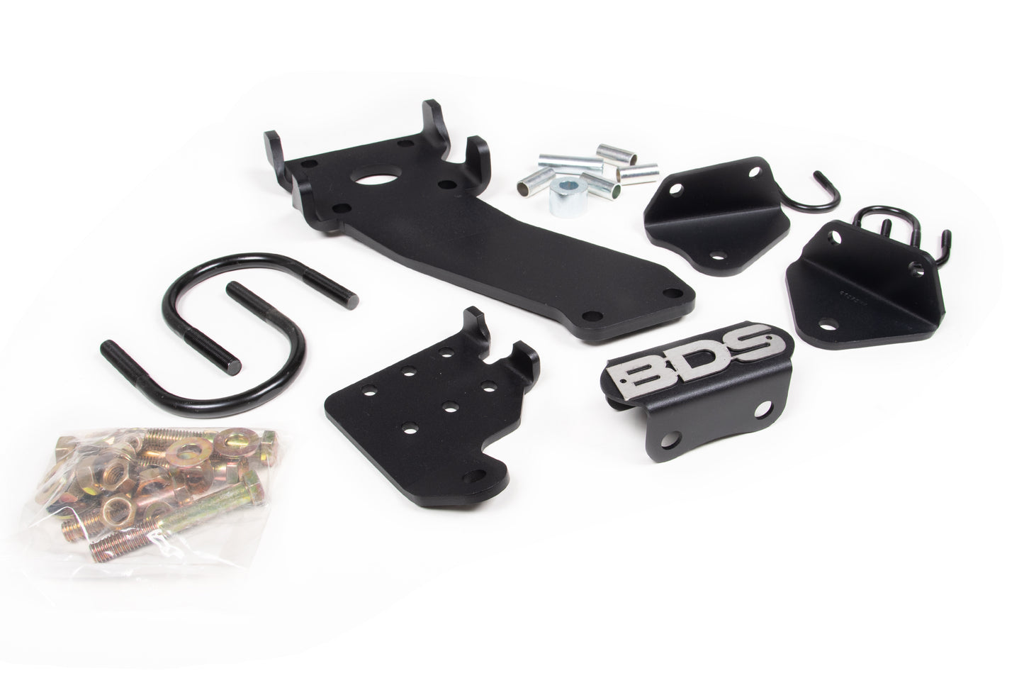 BDS SUSPENSION Dual Steering Stabilizer Mounting Kit - Dodge Ram 2500 (08-13) And 3500 (08-12) 4WD - With T-Style Steering BDS55371