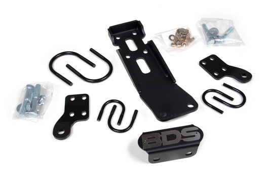 BDS SUSPENSION Dual Steering Stabilizer Mounting Kit - Jeep Wrangler JK (07-18) BDS55378