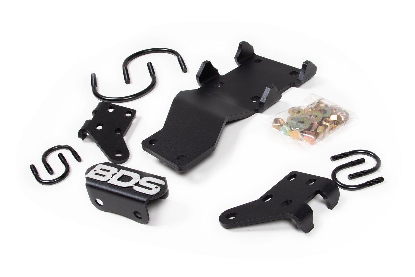 BDS SUSPENSION Dual Steering Stabilizer Mounting Kit - Ford F250/F350 Super Duty (05-24) 4WD BDS55380