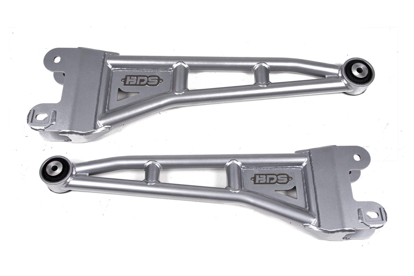 BDS SUSPENSION Radius Arm Upgrade - Silver - Ford F250 / F350 Super Duty (05-22) 4WD BDS123901