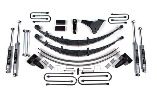 BDS SUSPENSION 6 Inch Lift Kit - Ford F250/F350 Super Duty (99-04) 4WD BDS1924H