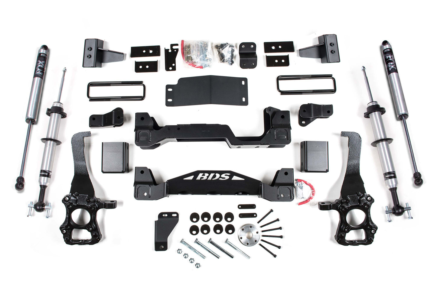 BDS SUSPENSION 4 Inch Lift Kit - FOX 2.0 IFP Strut - Ford F150 (15-20) 4WD BDS1533FSR