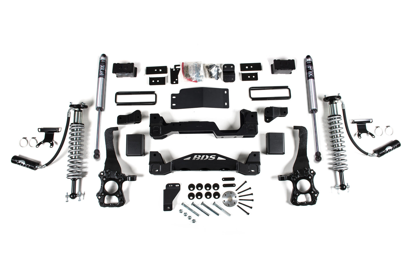 BDS SUSPENSION 4 Inch Lift Kit - FOX 2.5 Coil-Over - Ford F150 (2014) 4WD BDS1502F