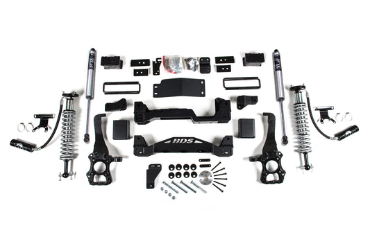 BDS SUSPENSION 4 Inch Lift Kit - FOX 2.5 Coil-Over - Ford F150 (15-20) 4WD BDS1533F