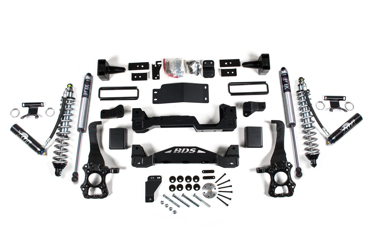 BDS SUSPENSION 6 Inch Lift Kit - FOX 2.5 Coil-Over - Ford F150 (2014) 4WD BDS1503FDSC