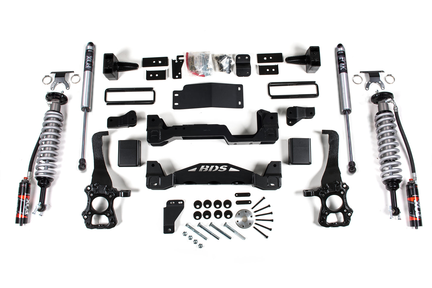 BDS SUSPENSION 6 Inch Lift Kit - FOX 2.5 Performance Elite Coil-Over - Ford F150 (15-20) 4WD BDS1532FPE