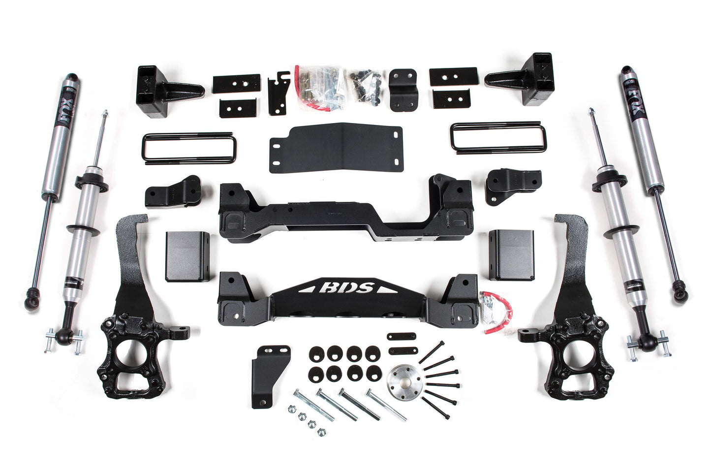 BDS SUSPENSION 6 Inch Lift Kit - FOX 2.0 IFP Strut - Ford F150 (15-20) 4WD BDS1305FSR