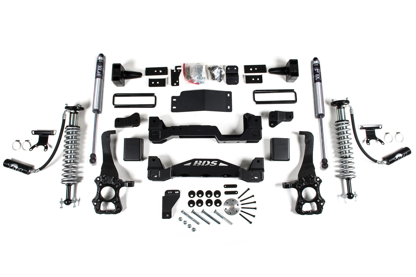 BDS SUSPENSION 6 Inch Lift Kit - FOX 2.5 Coil-Over - Ford F150 (2014) 4WD BDS1503F