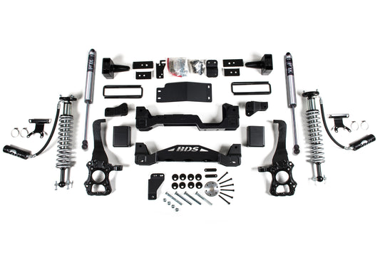 BDS SUSPENSION 6 Inch Lift Kit - FOX 2.5 Coil-Over - Ford F150 (2014) 4WD BDS1503F