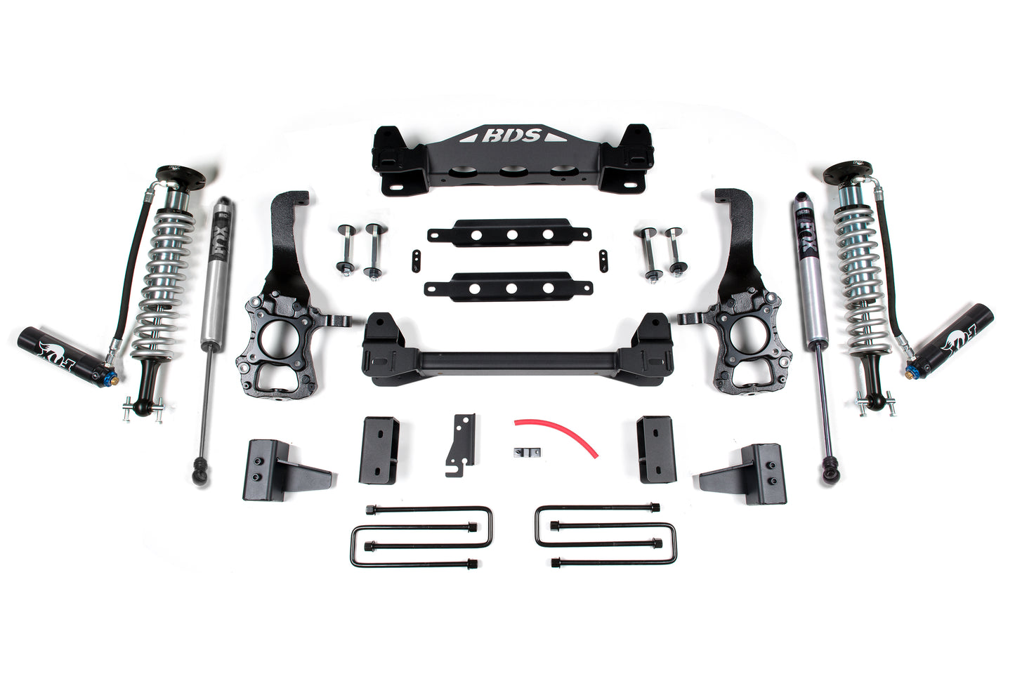 BDS SUSPENSION 4 Inch Lift Kit - FOX 2.5 Coil-Over - Ford F150 (15-20) 2WD BDS1523FDSC