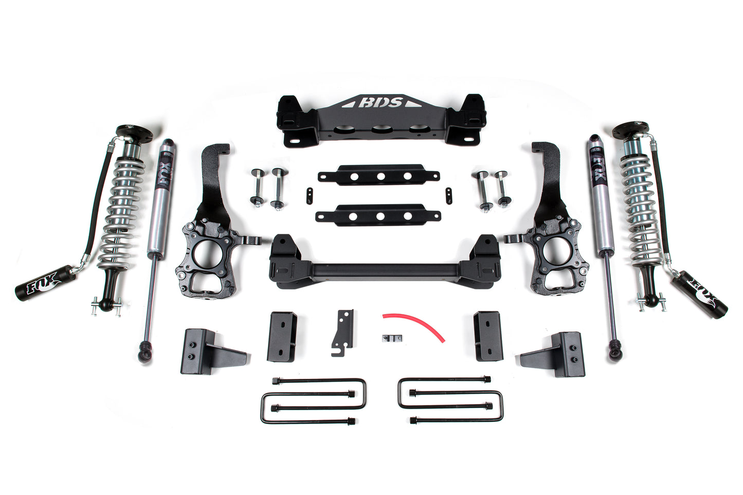 BDS SUSPENSION 4 Inch Lift Kit - FOX 2.5 Coil-Over - Ford F150 (15-20) 2WD BDS1523F