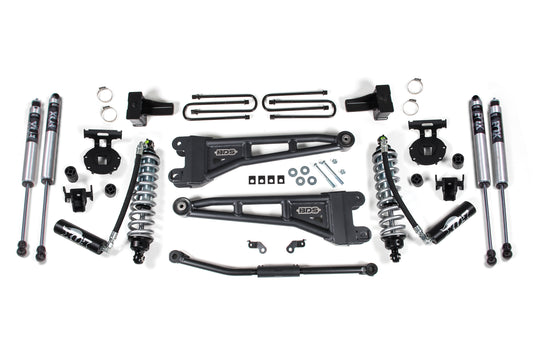 BDS SUSPENSION 2.5 Inch Lift Kit W/ Radius Arm - FOX 2.5 Coil-Over Conversion - Ford F250/F350 Super Duty (11-16) 4WD - Diesel BDS1926F