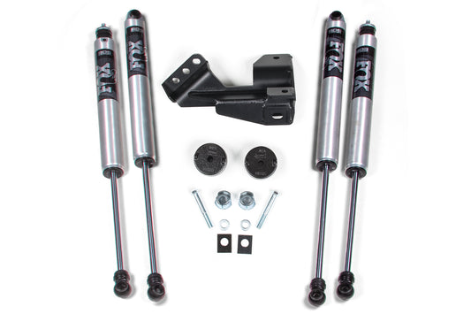 BDS SUSPENSION 2 Inch Leveling Kit - Coil Spacer - Ford F250/F350 Super Duty (17-22) 4WD BDS1519FS