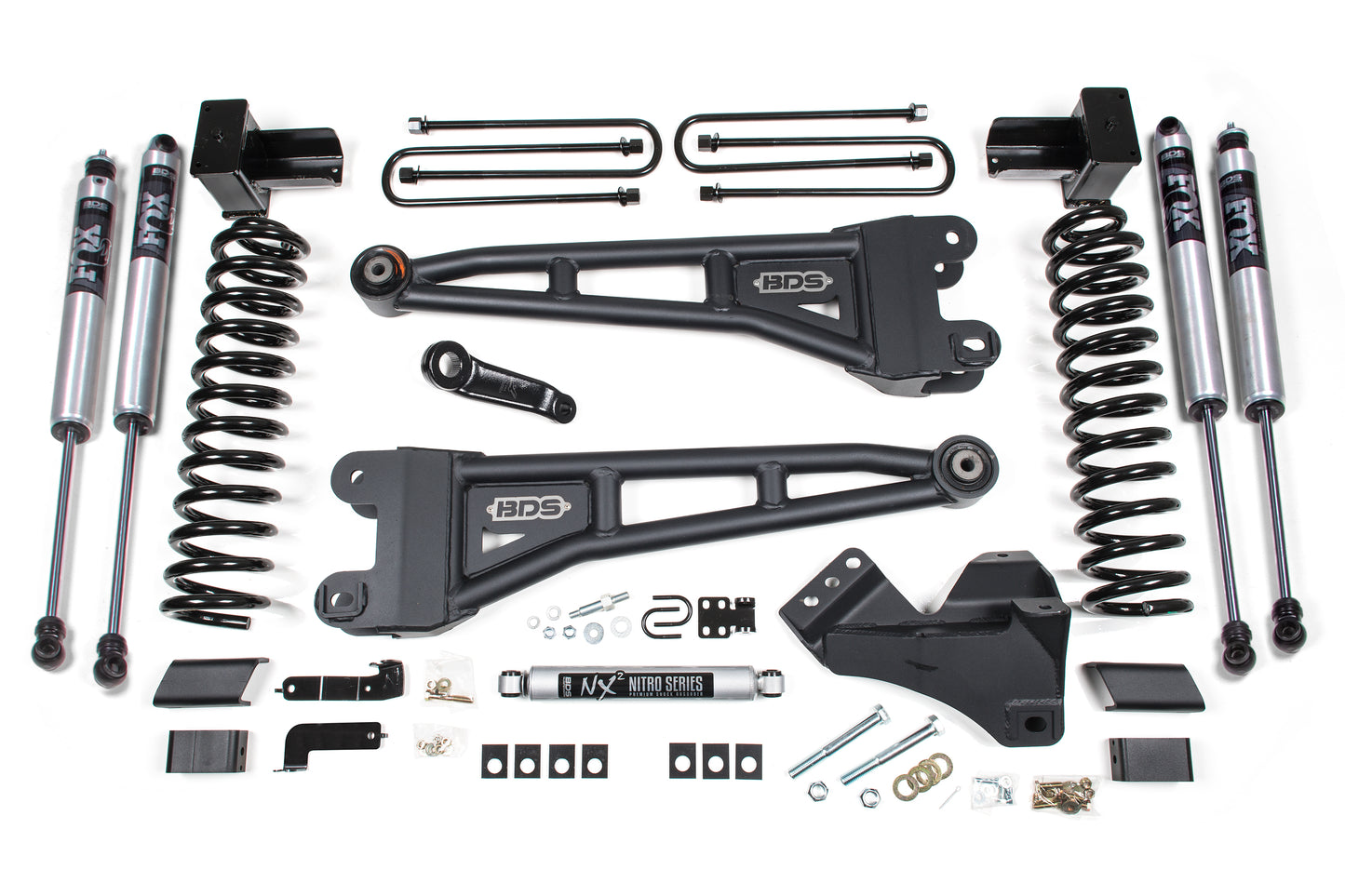 BDS SUSPENSION 5 Inch Lift Kit W/ Radius Arm - Ford F250/F350 Super Duty (20-22) 4WD - Gas BDS1550FS
