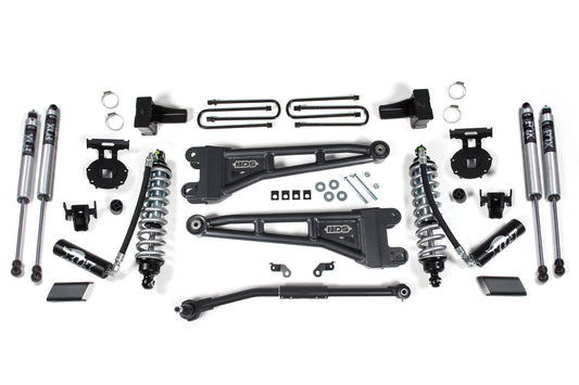 BDS SUSPENSION 2.5 Inch Lift Kit W/ Radius Arm - FOX 2.5 Coil-Over Conversion - Ford F250/F350 Super Duty (17-19) 4WD - Diesel BDS1543F