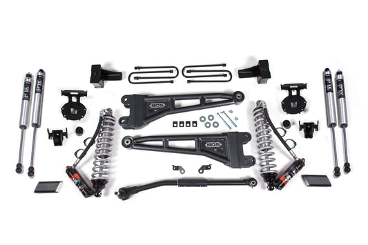 BDS SUSPENSION 2.5 Inch Lift Kit W/ Radius Arm - FOX 2.5 Performance Elite Coil-Over Conversion - Ford F250/F350 Super Duty (17-19) 4WD - Diesel BDS1543FPE