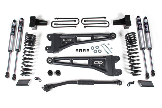 BDS SUSPENSION 2.5 Inch Lift Kit W/ Radius Arm - Ford F250/F350 Super Duty (17-19) 4WD - Diesel BDS1543FS