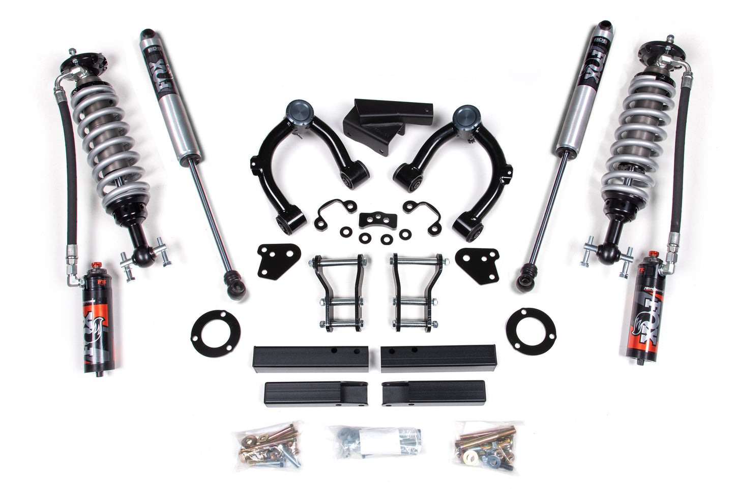 BDS SUSPENSION 3.5 Inch Lift Kit - FOX 2.5 Coil-Over - Ford Ranger (19-23) 4WD BDS1906PES