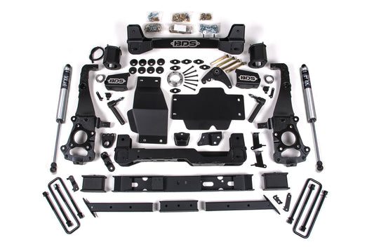 BDS SUSPENSION 6 Inch Lift Kit - Ford Ranger (19-23) 4WD BDS1547FS