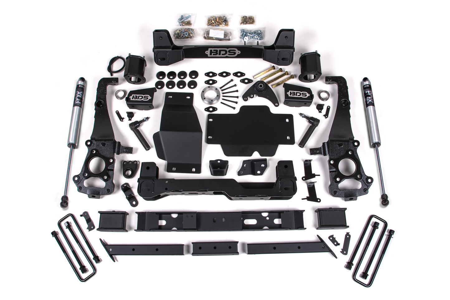 BDS SUSPENSION 6 Inch Lift Kit - Ford Ranger (19-23) 4WD BDS1907FS
