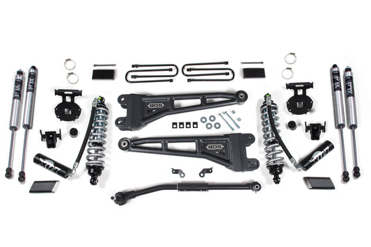 BDS SUSPENSION 3 Inch Lift Kit W/ Radius Arm - FOX 2.5 Coil-Over Conversion - Ford F250/F350 Super Duty (20-22) 4WD - Diesel BDS1549F