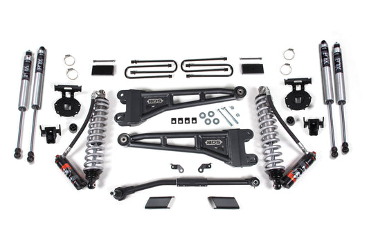 BDS SUSPENSION 3 Inch Lift Kit W/ Radius Arm - FOX 2.5 Performance Elite Coil-Over Conversion - Ford F250/F350 Super Duty (20-22) 4WD - Diesel BDS1549FPE