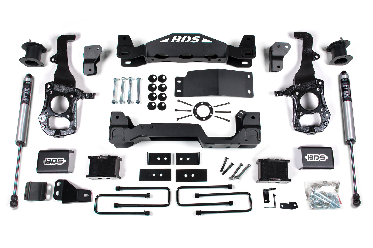 BDS SUSPENSION 6 Inch Lift Kit - Ford F150 (21-24) 4WD BDS1579FS