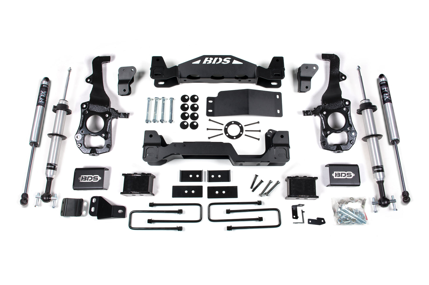 BDS SUSPENSION 6 Inch Lift Kit - FOX 2.0 Strut - Ford F150 (21-24) 4WD BDS1579FSR